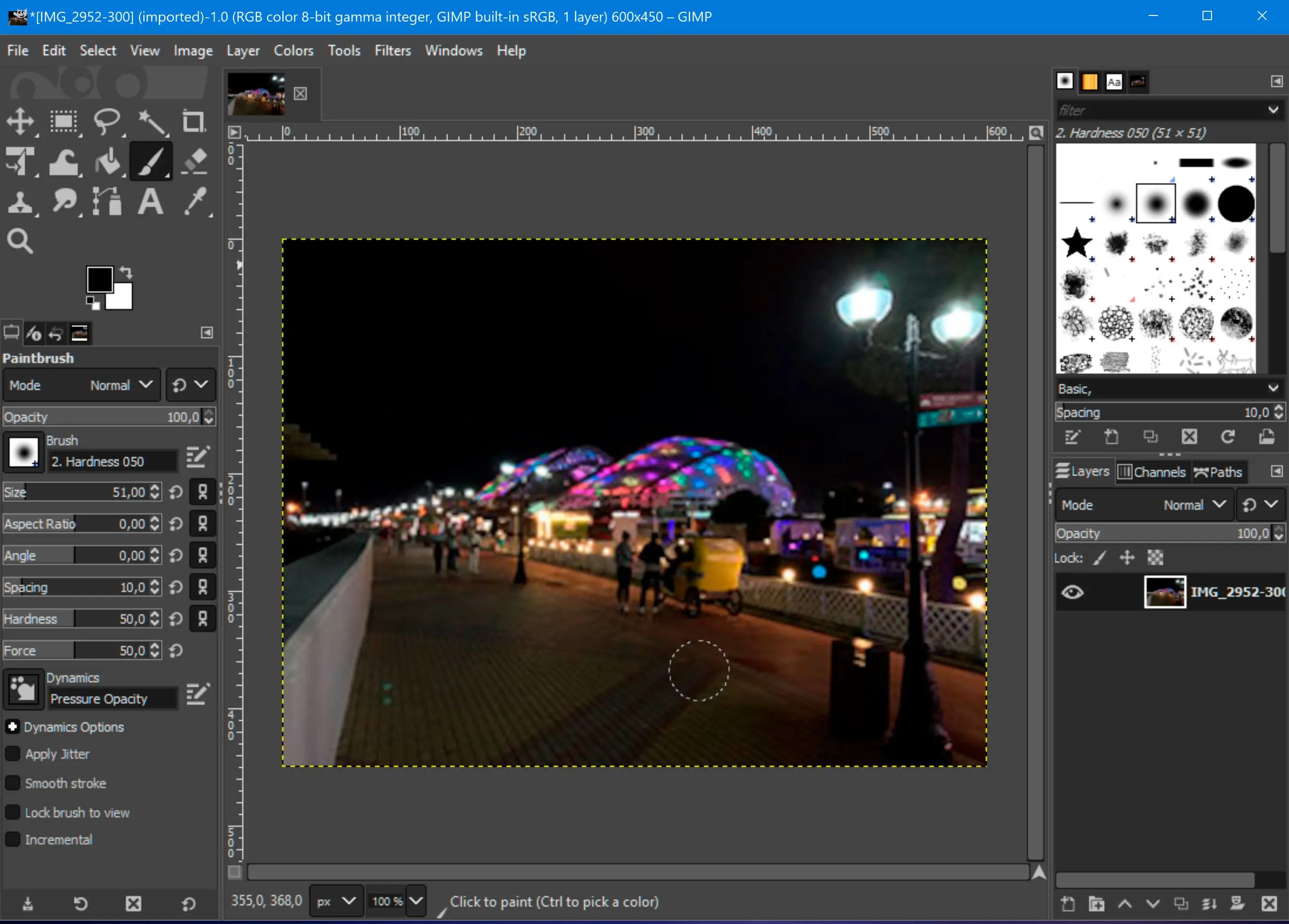 Resultado de gimp..