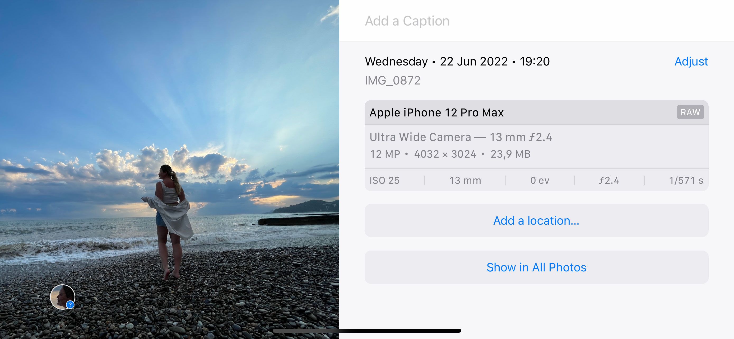 El formato DNG de iPhone de Apple ofrece un Pro Raw..