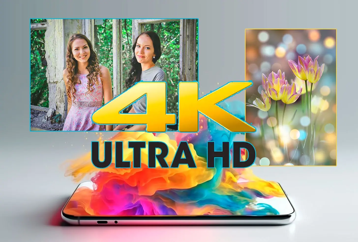 Convertir foto a calidad Ultra HD en el teléfono..