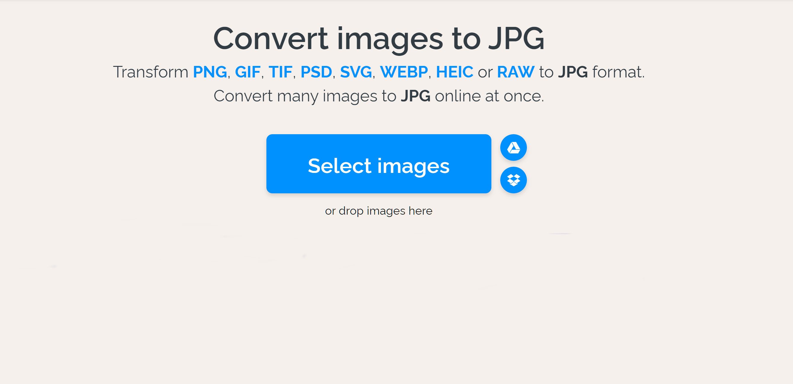 Convertir WebP a JPG..
