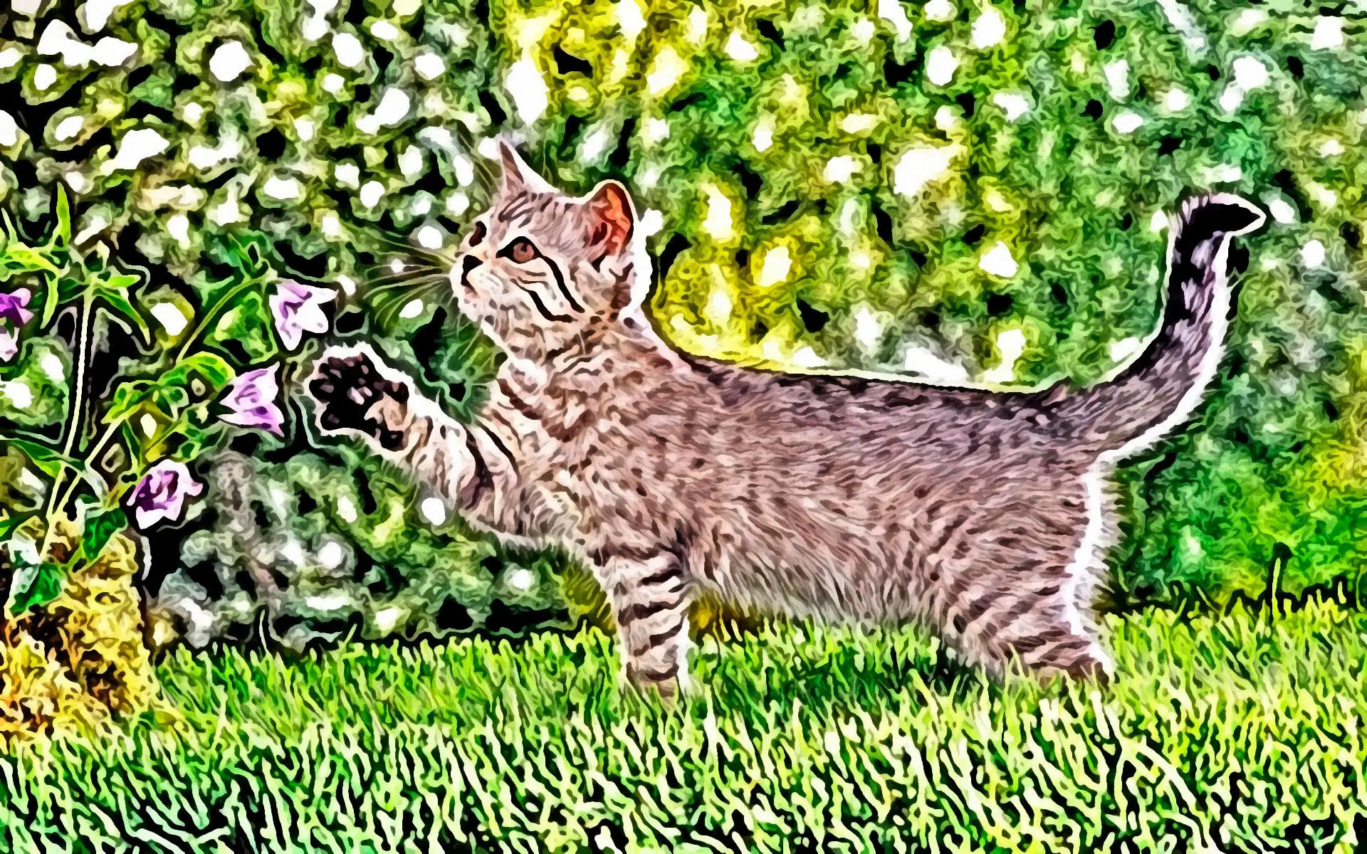 Transforme sus fotos en obras maestras digitales de acuarela..