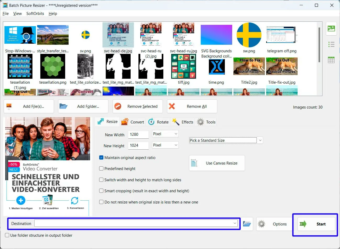 Iniciar optimización por lotes..