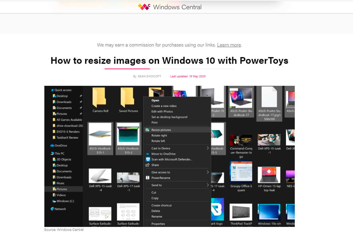 Redimensionador de imágenes Powertoy Windows 11. Redimensionador de imágenes Powertoy Windows 11.