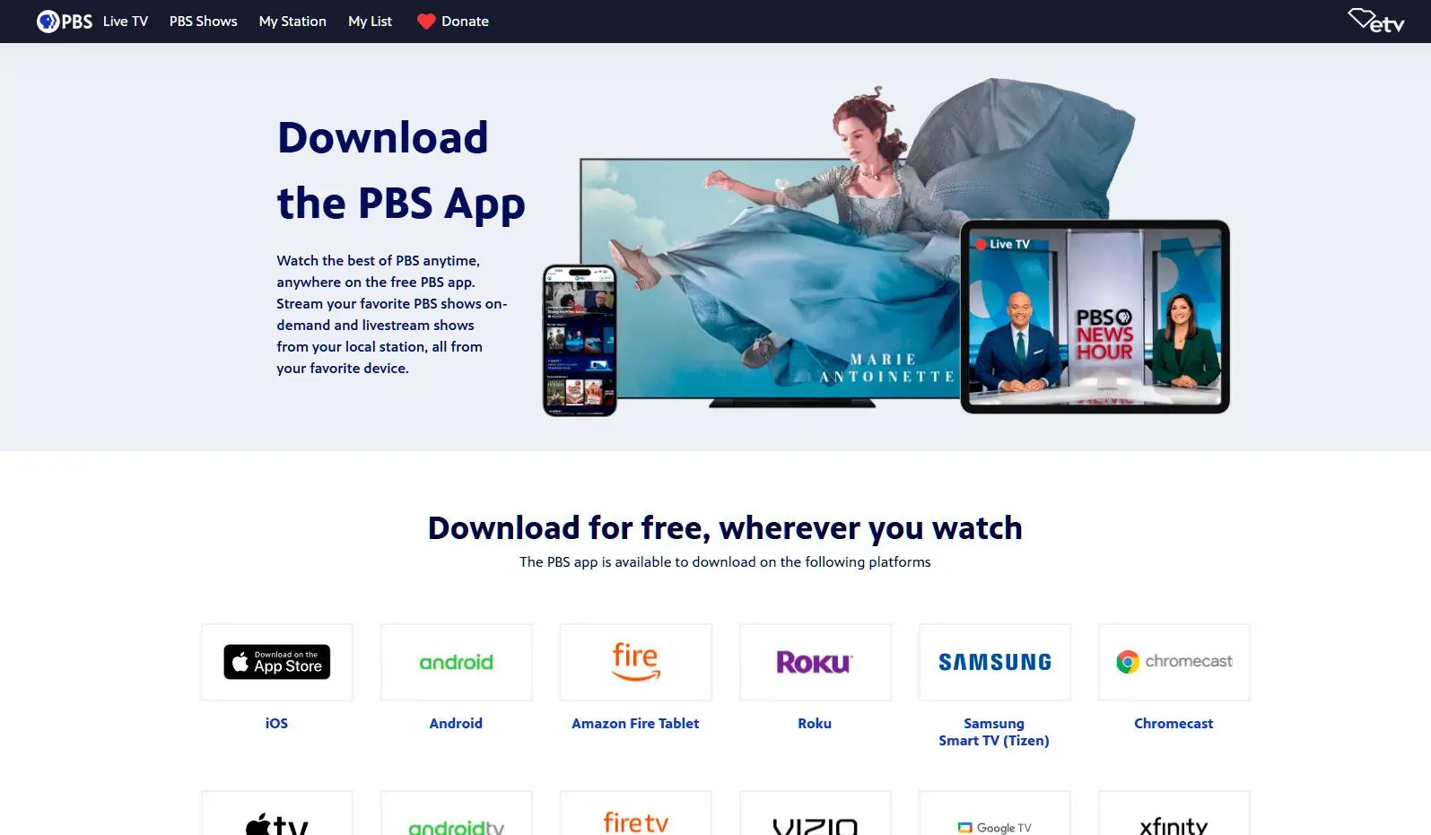 Aplicación de PBS..