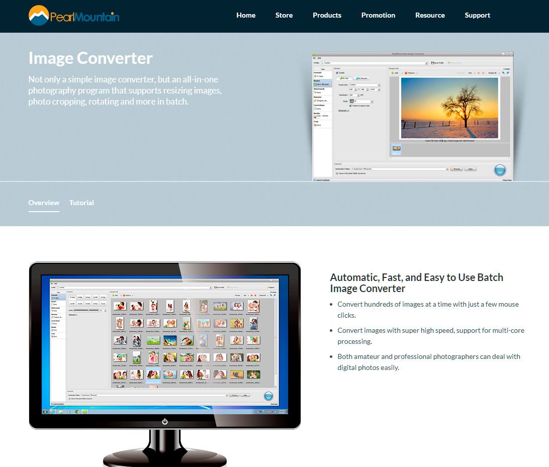 PearlMountain Image Resizer..