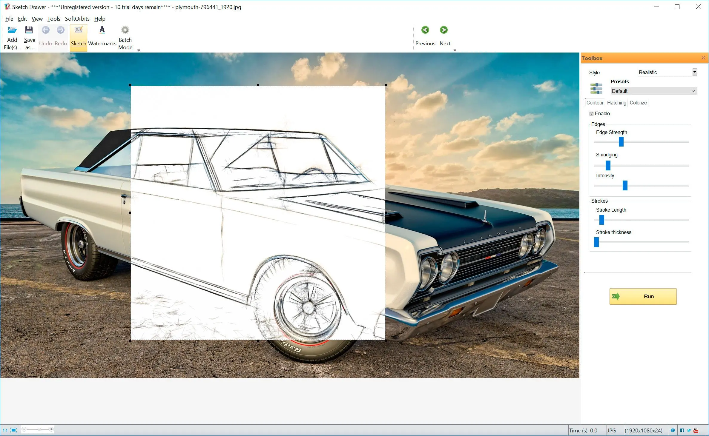 Aplicación de conversión de fotos a dibujos de líneas software gratuito..