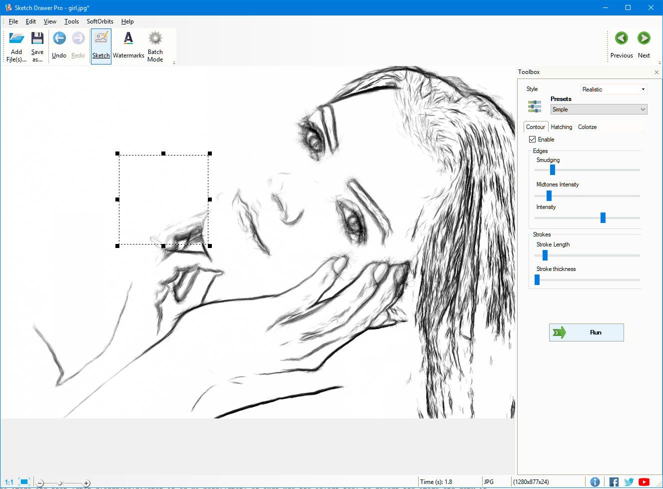 Sketch Drawer Capturas de pantalla.