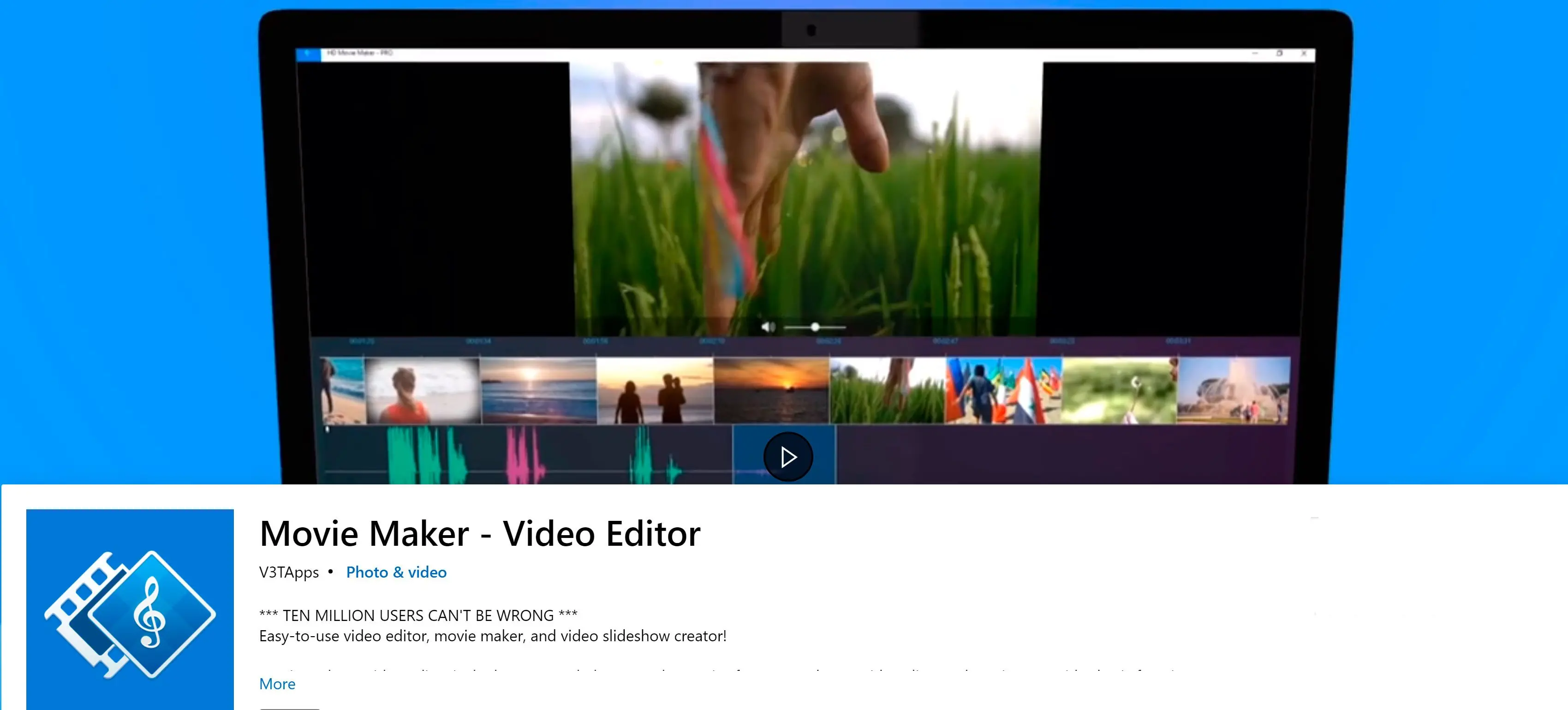 <h3>Windows Movie Maker</h3>..