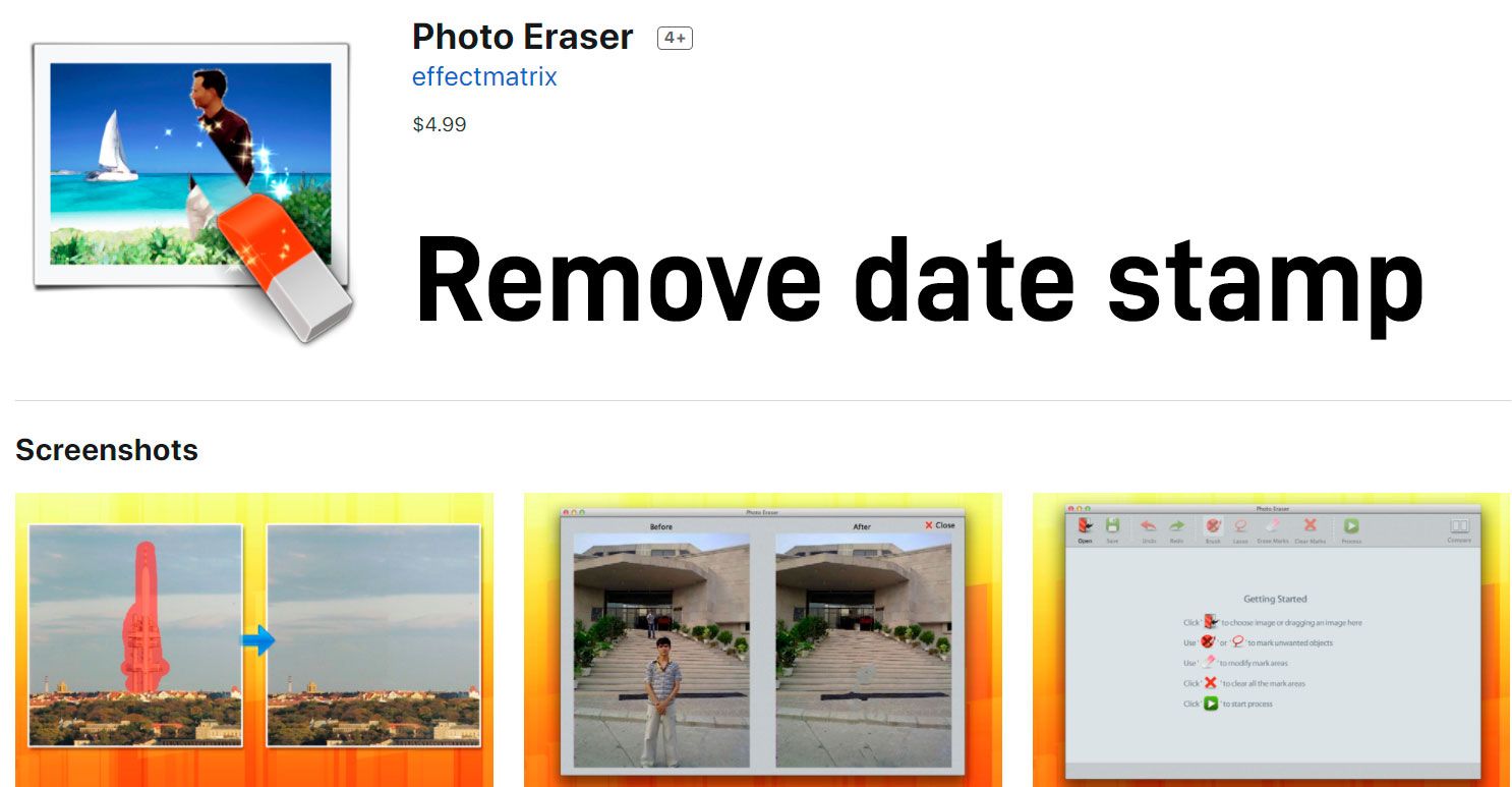 Photo Eraser for Mac..