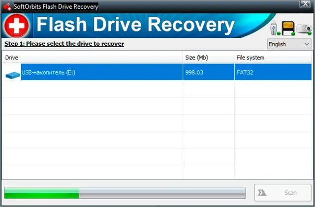 Escanear y reparar la unidad SanDisk..