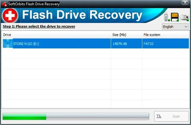 Escanear verbatim flash drive..