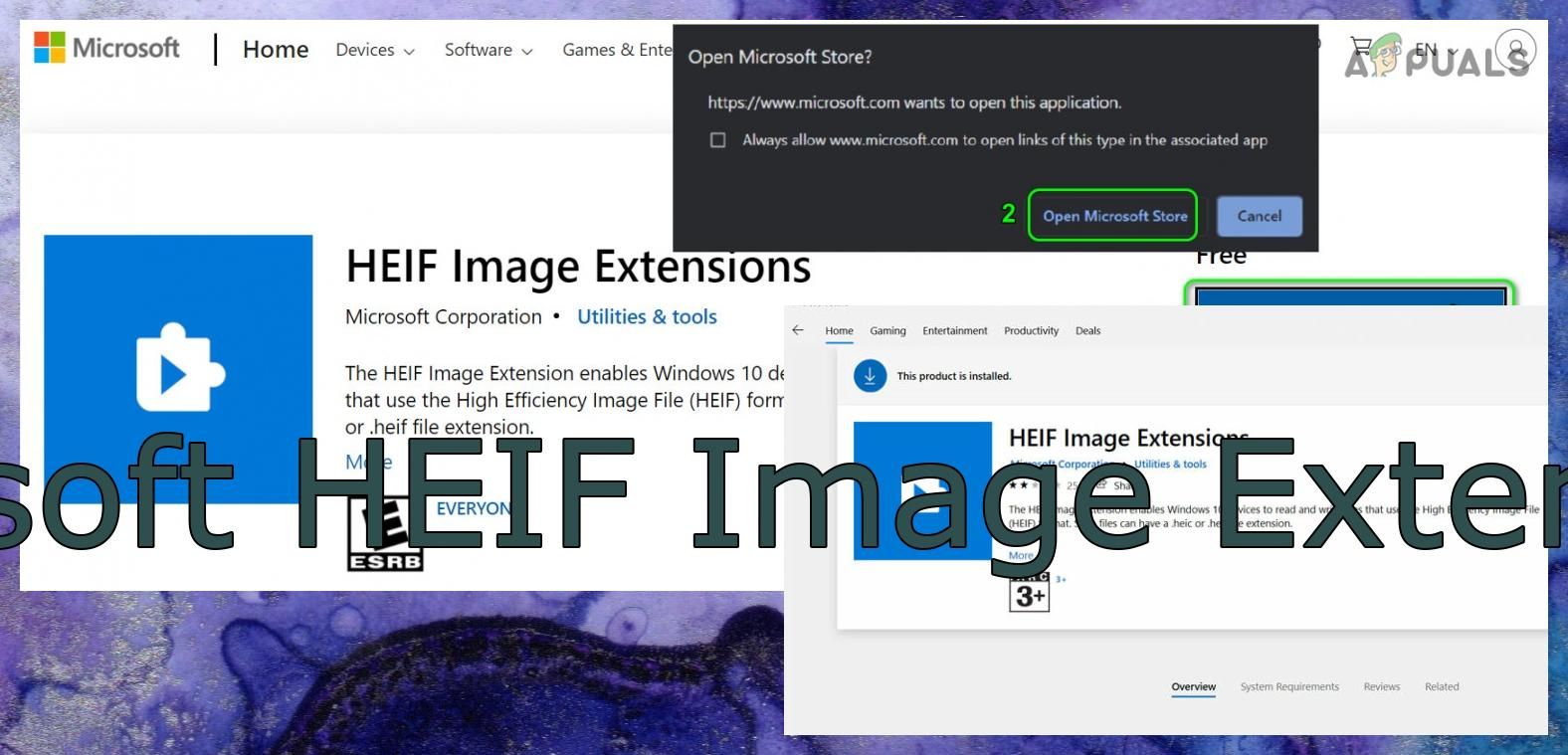 Microsoft HEIF Image Extensions..