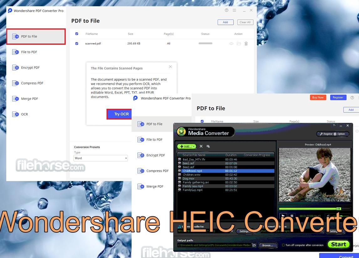 Wondershare HEIC Converter..