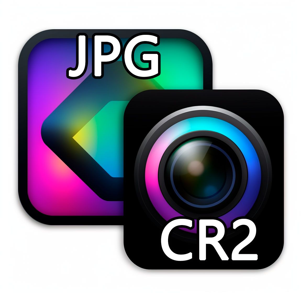 Convertir los archivos CR2 a JPG..