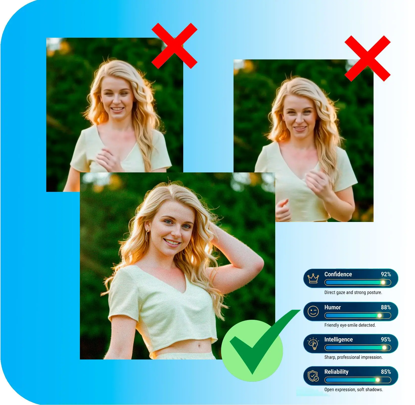 Elija Su Mejor Foto Usando Múltiples Criterios.