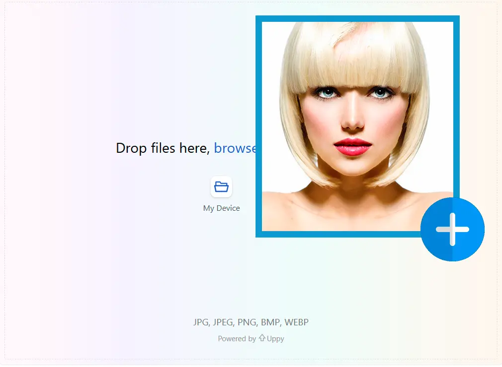 Cargue 2 Fotos de Origen.