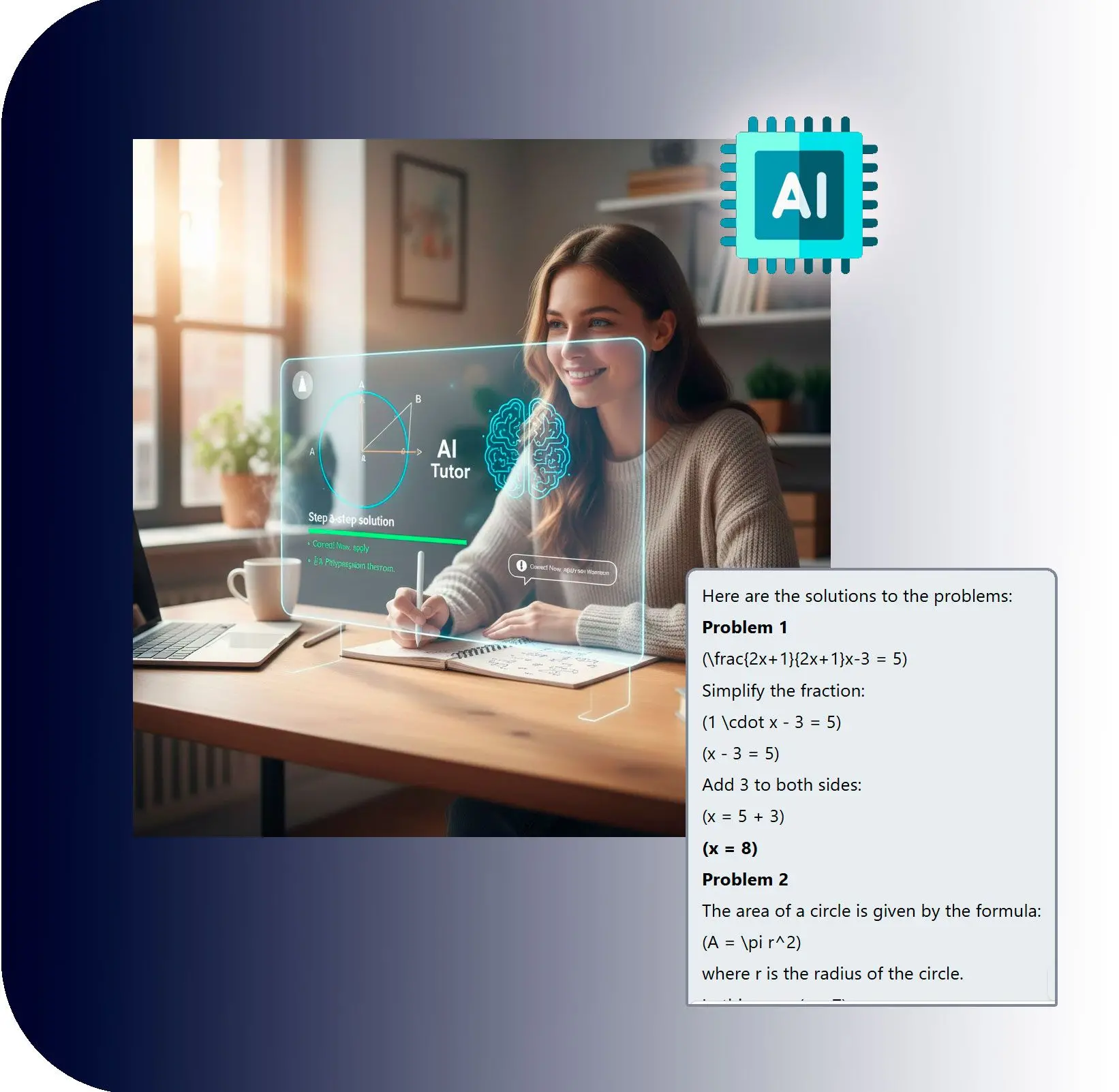 Su Tutor Personalizado 24/7.