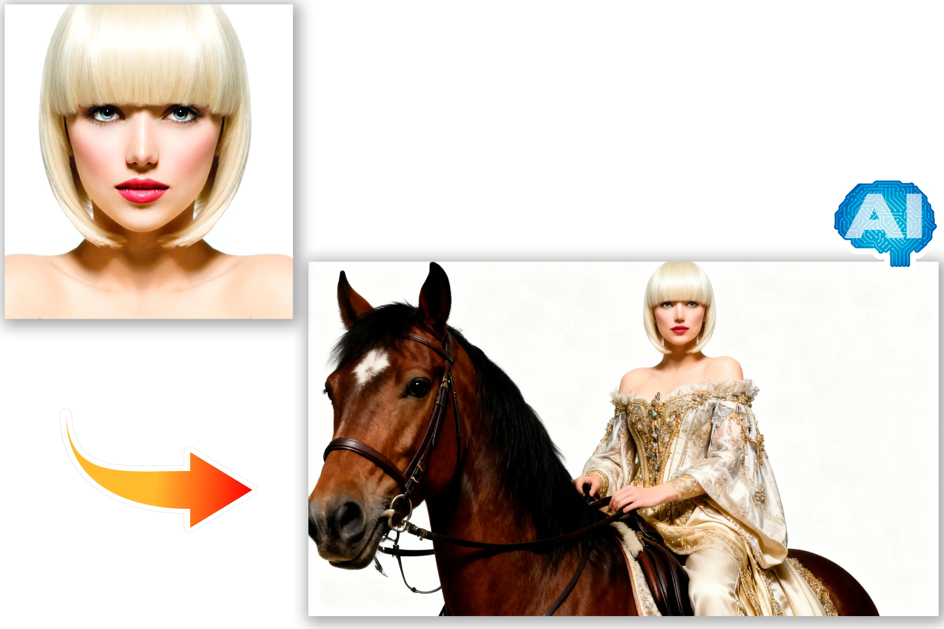 Usa Imágenes de Referencia.