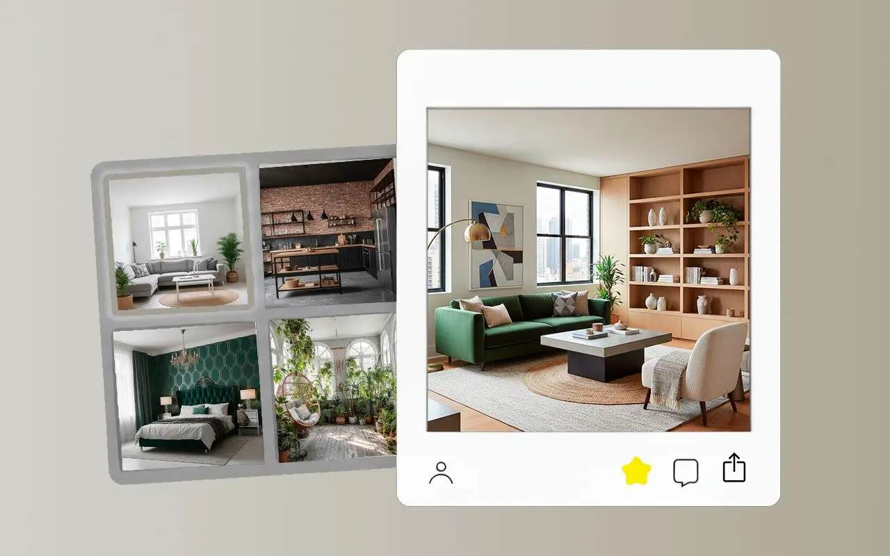 Cree Cualquier Cosa Que Pueda Imaginar: Conceptos de Diseño de Interiores.