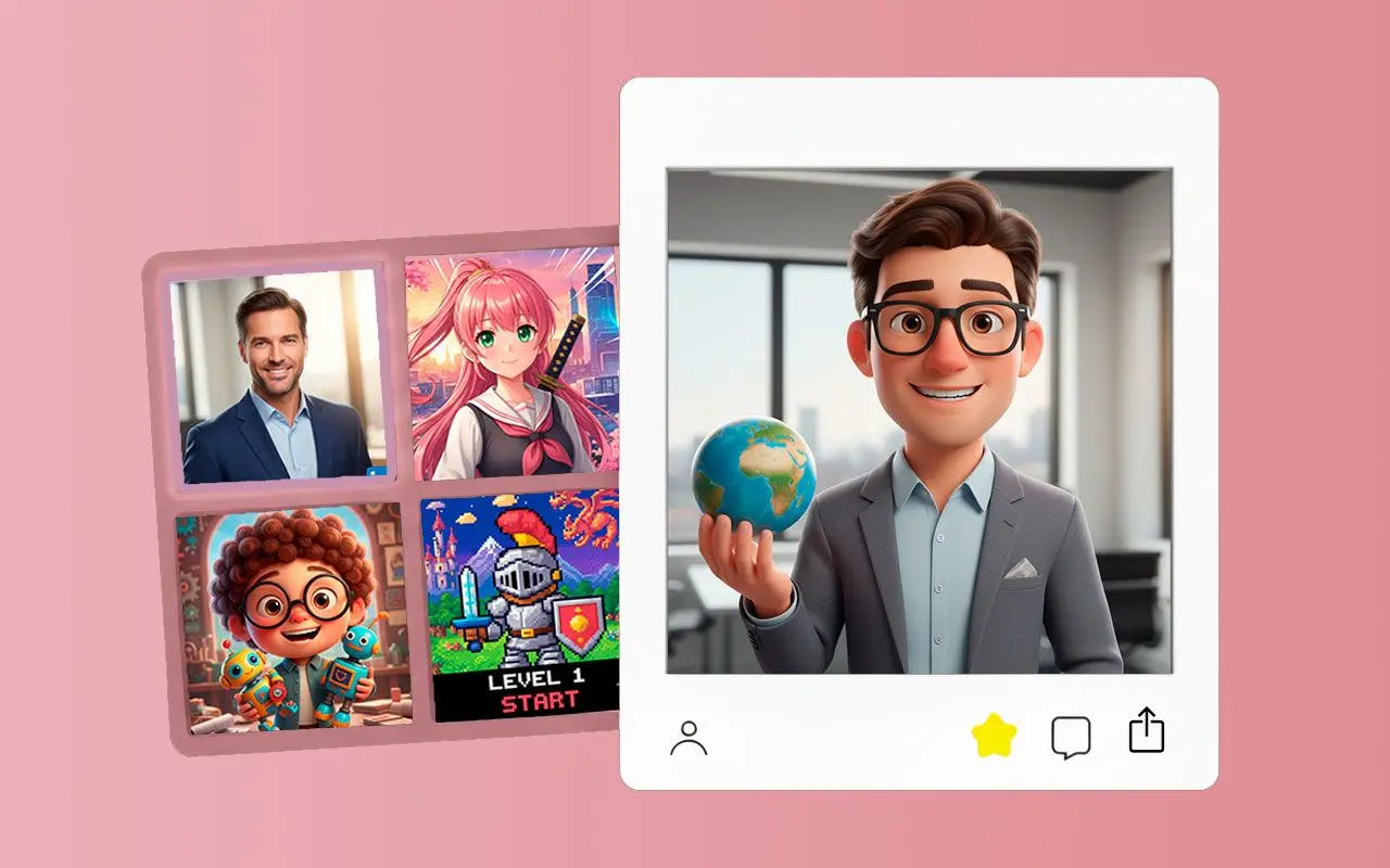 Cree Cualquier Cosa Que Pueda Imaginar: Cree Avatares Personalizados.