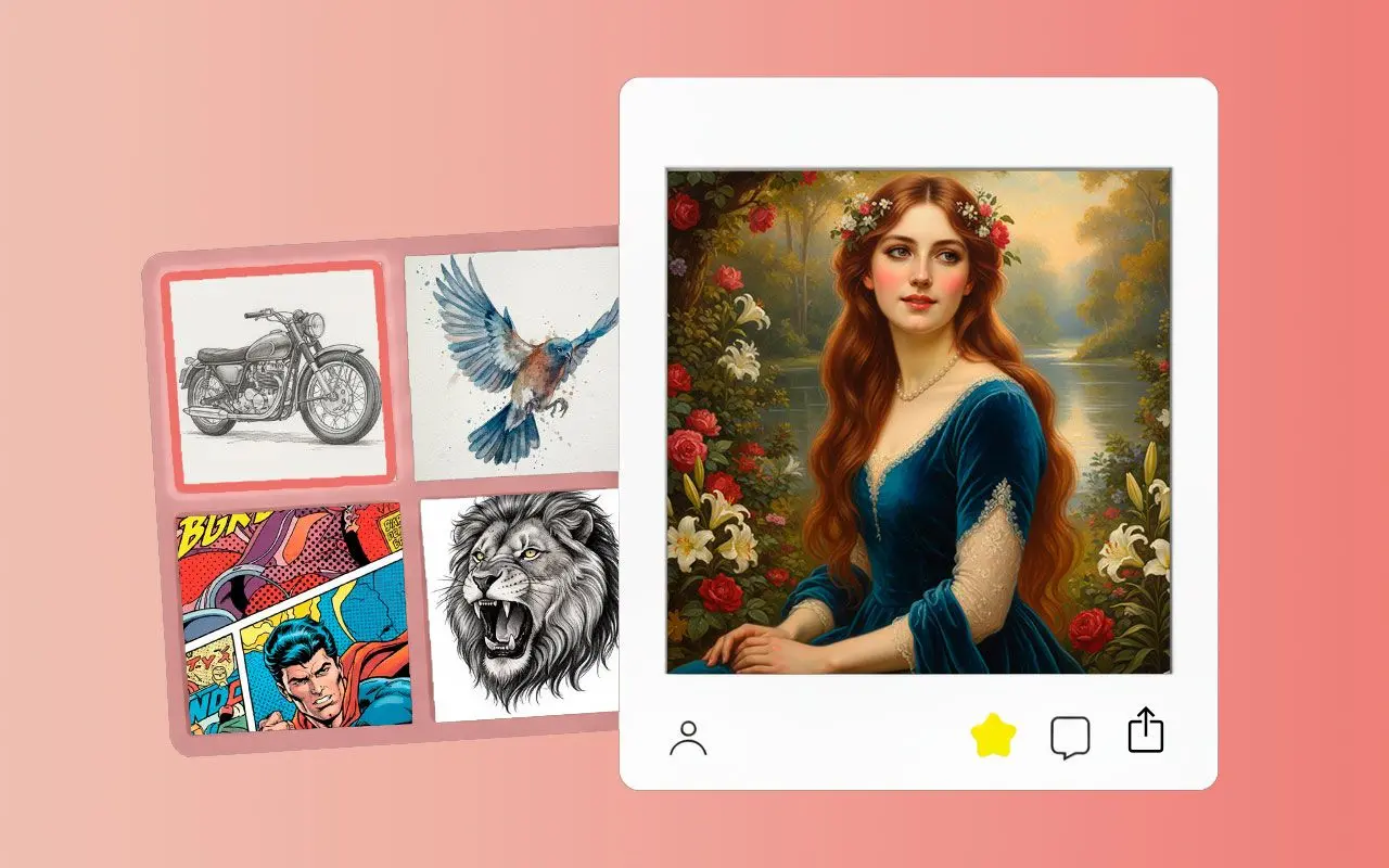 Cree Cualquier Cosa Que Pueda Imaginar: Generación de Arte.