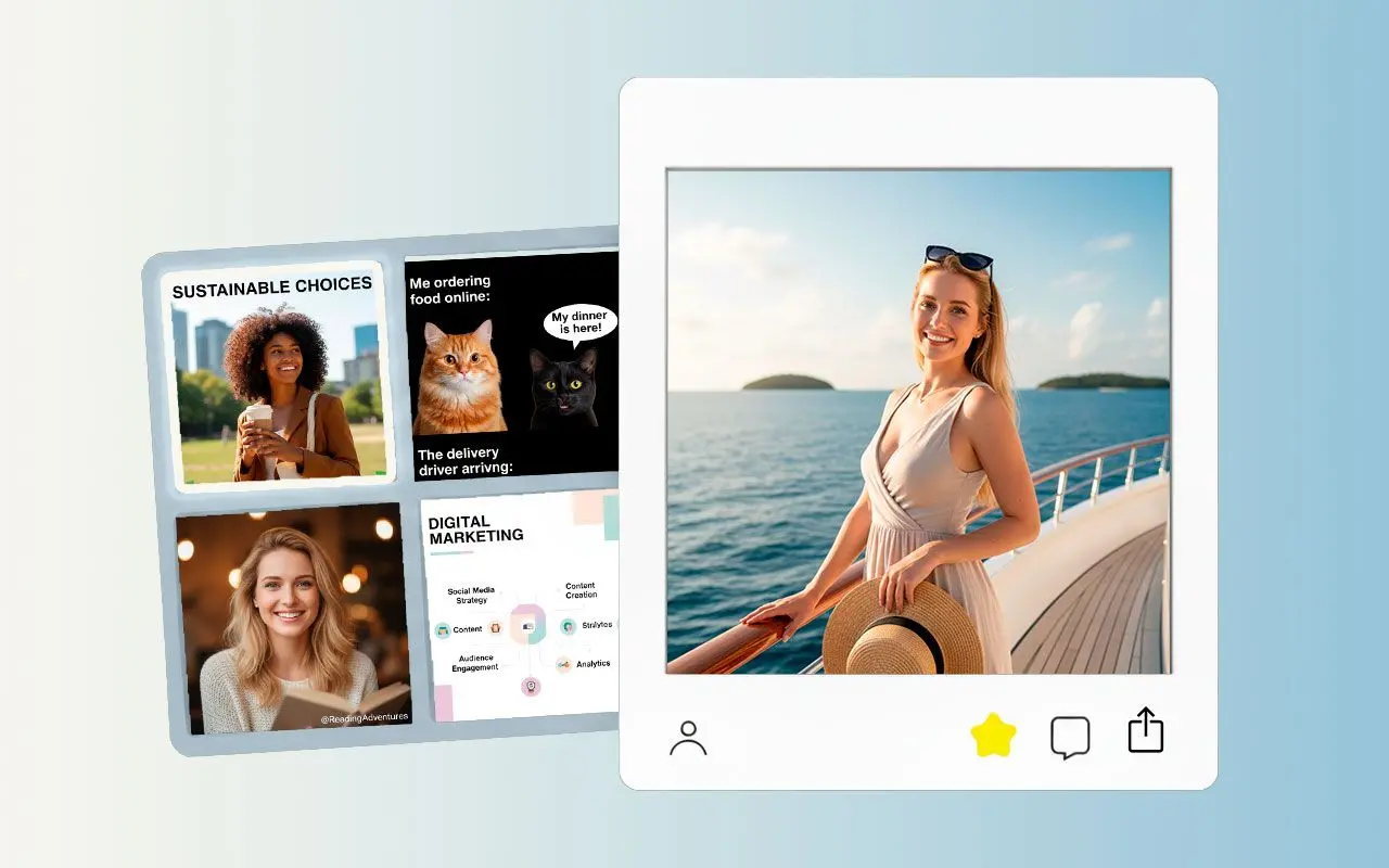 Cree Cualquier Cosa Que Pueda Imaginar: Cree Contenido para Redes Sociales.