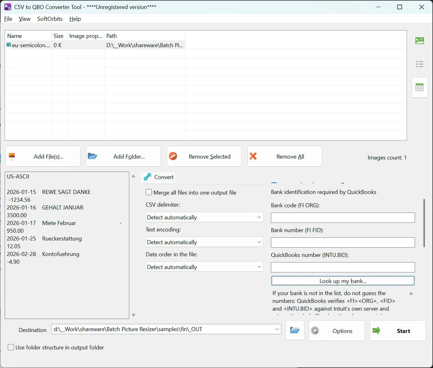 CSV to PDF Converter Capturas de pantalla.