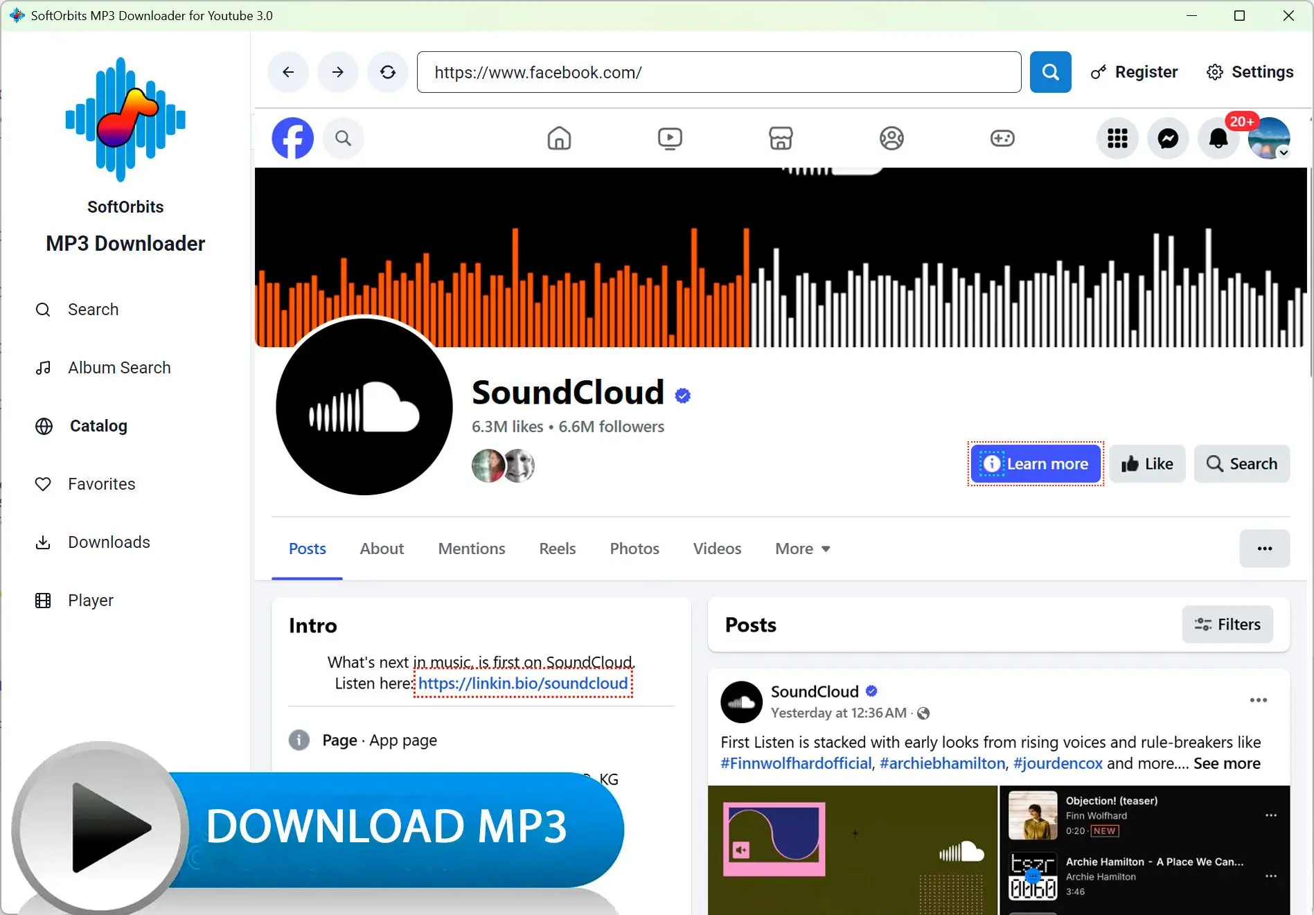 MP3 Downloader for Youtube: Capturas de pantalla.