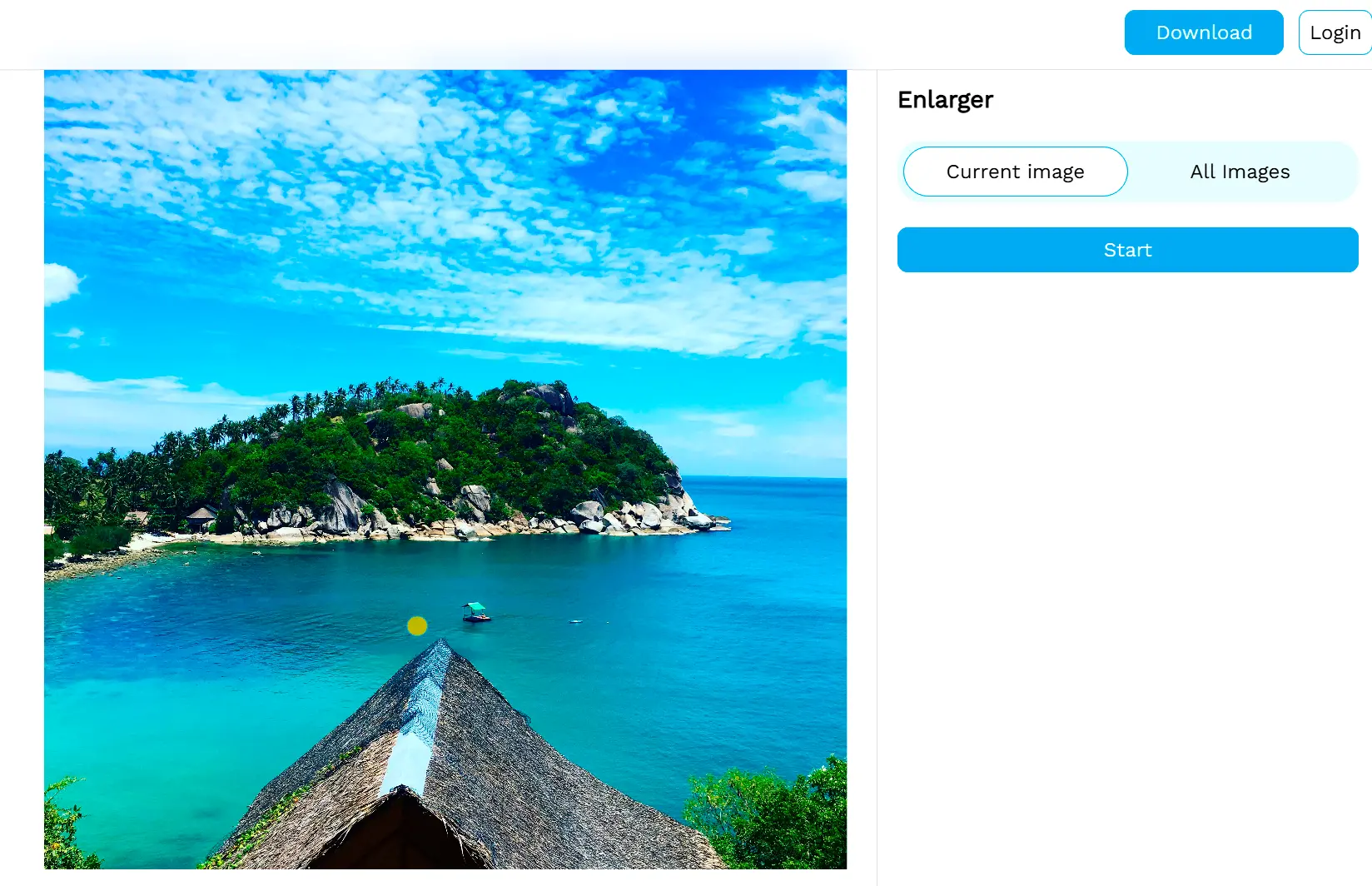 Haga Clic en el Botón de Mejora.