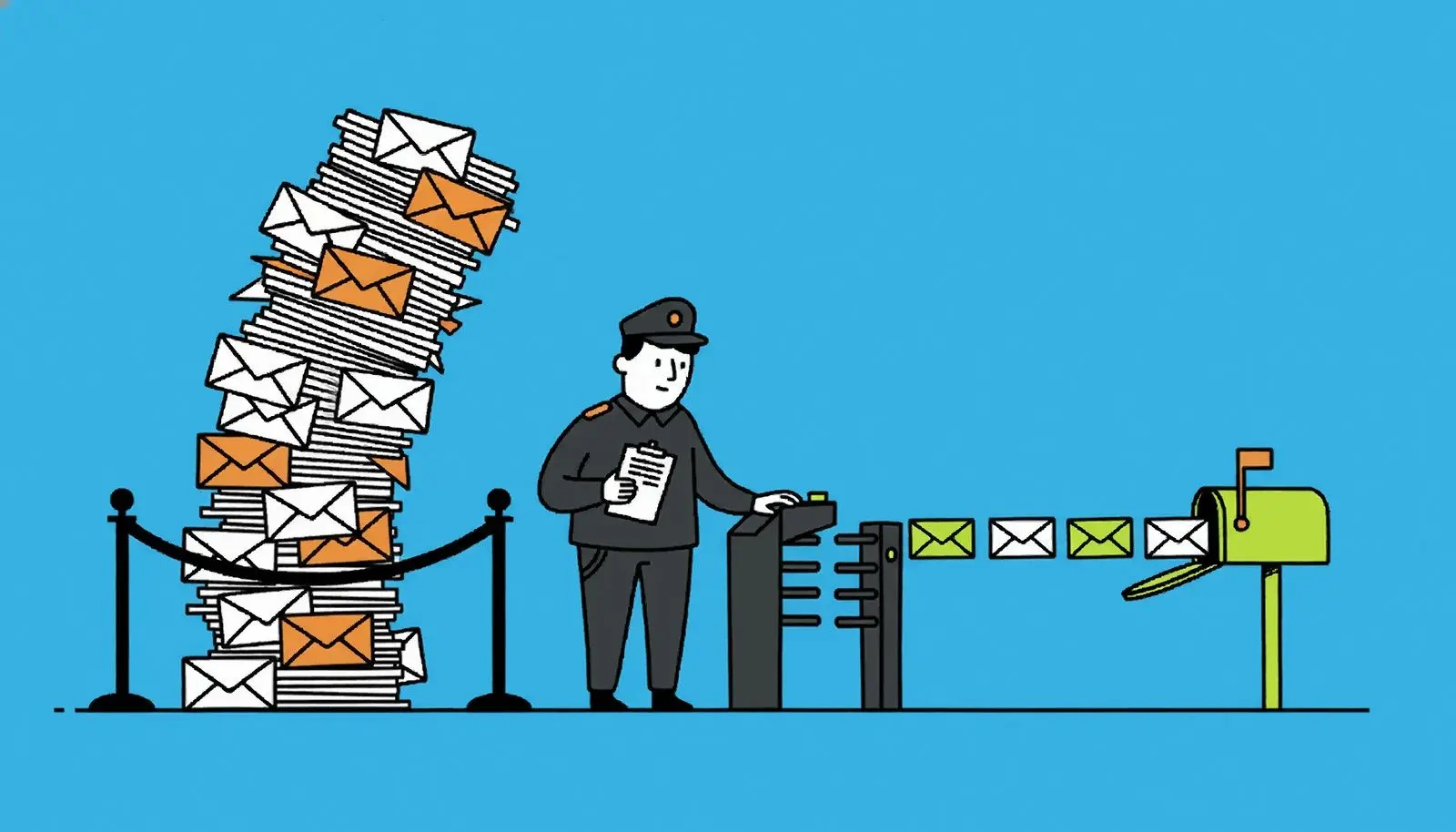 Pruébelo en su propio buzón de correo antes de comprar.