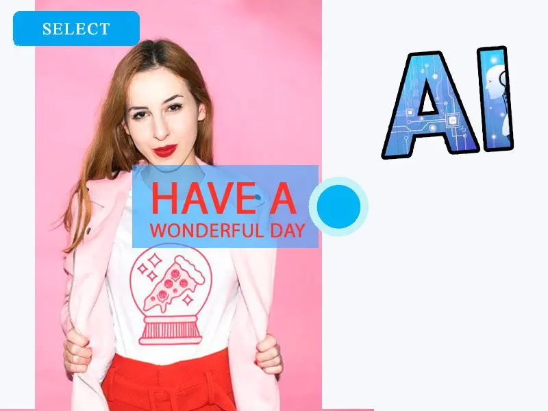 Seleccione la Marca de Agua de Instagram.