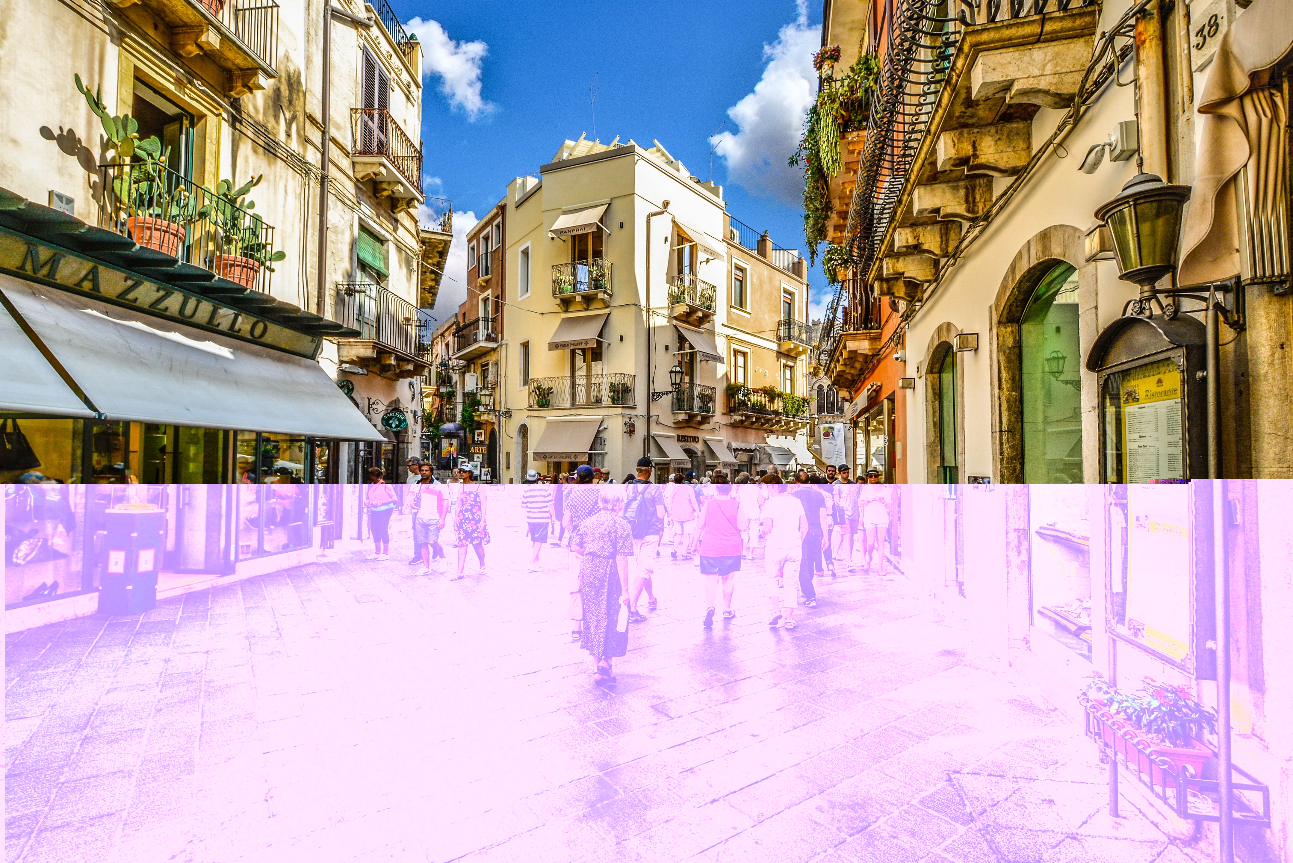 Eliminar los objetos no deseados de las fotos Antes.