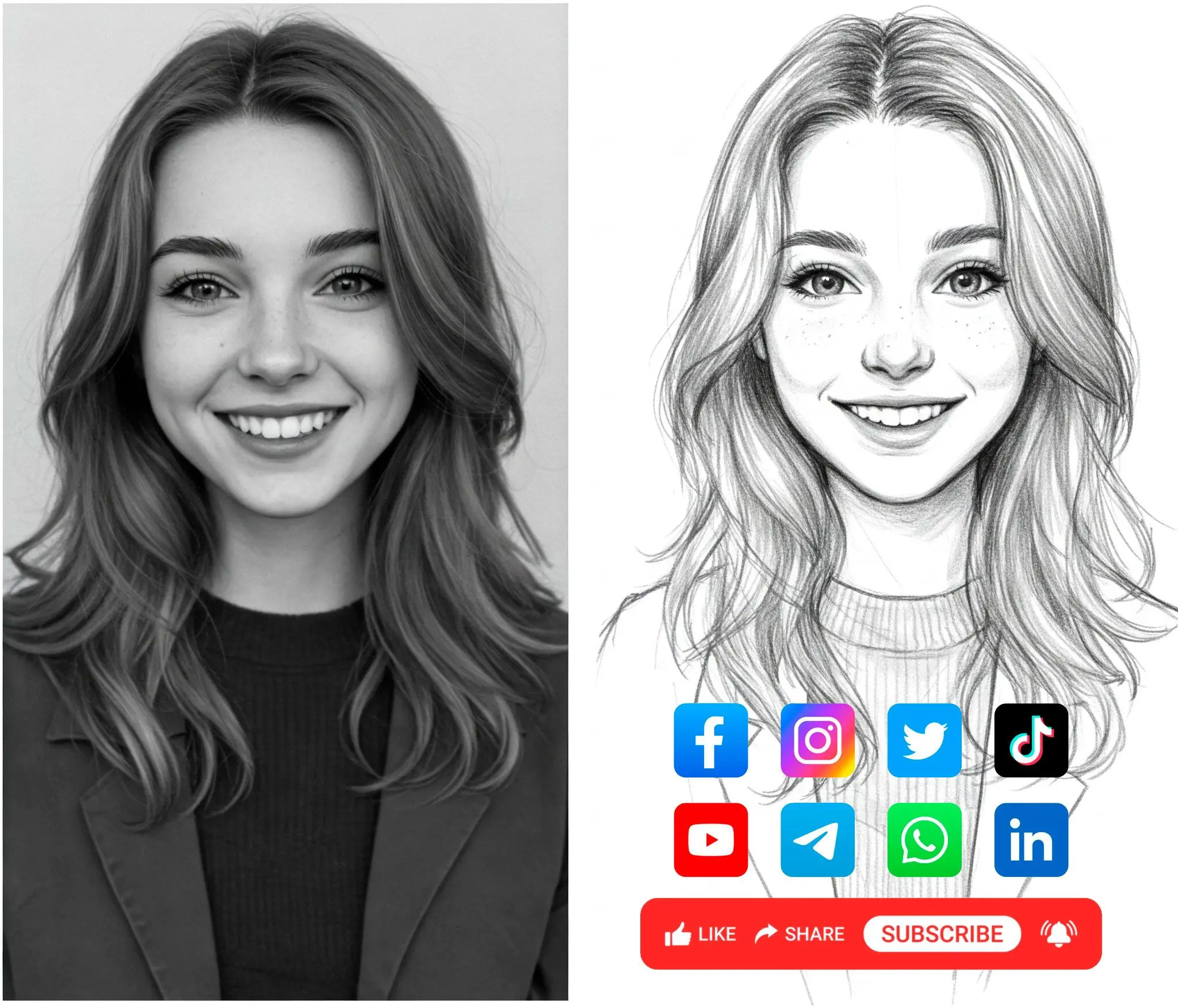 ¿Dónde puede utilizar dibujos lineales?: Redes Sociales y Creación de Contenido.