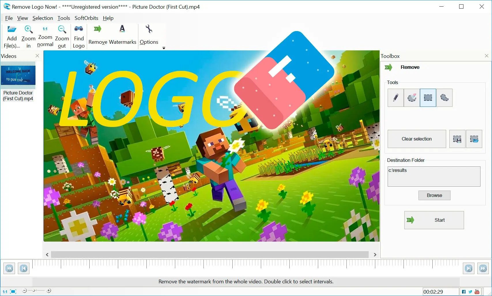 Remove Logo Now Capturas de pantalla.