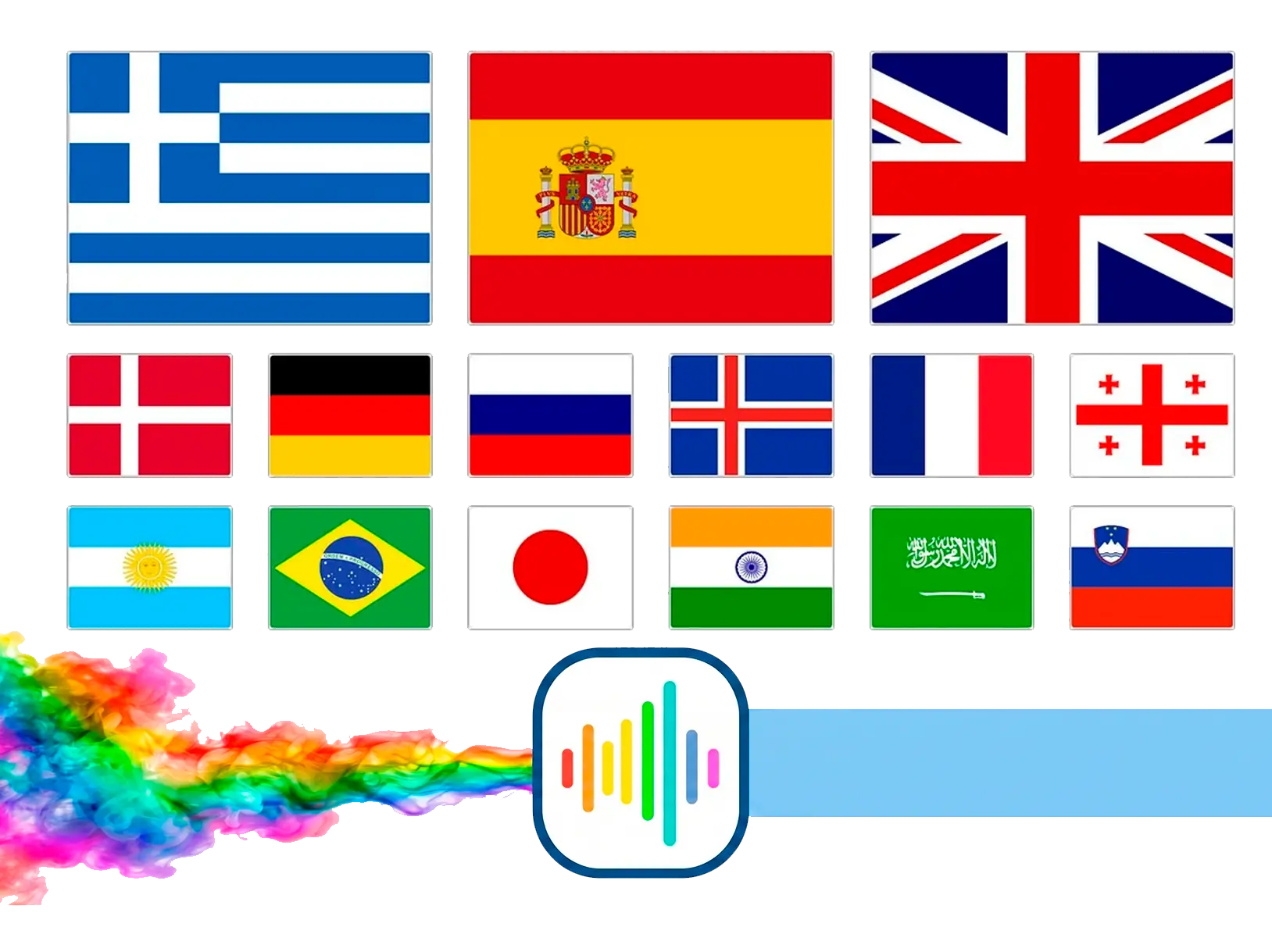 Todos los idiomas populares.