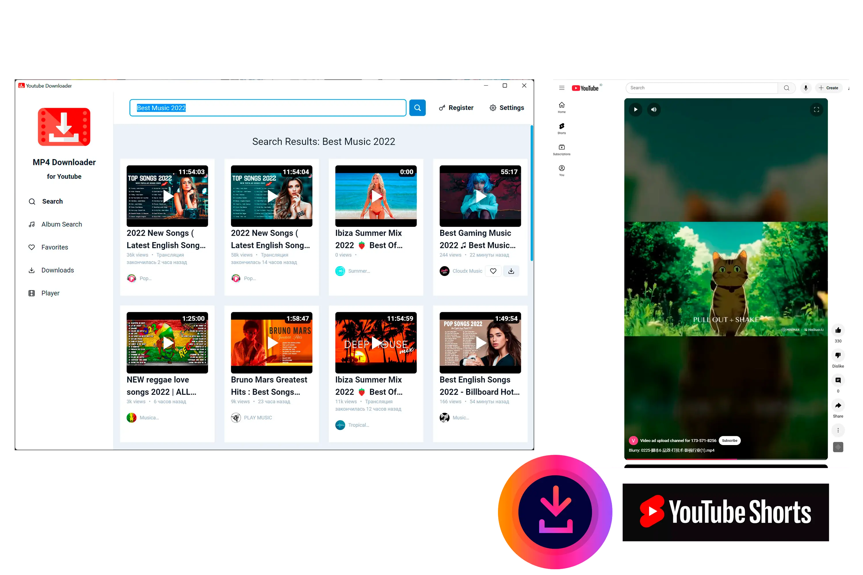 MP4 Downloader for Youtube Capturas de pantalla.