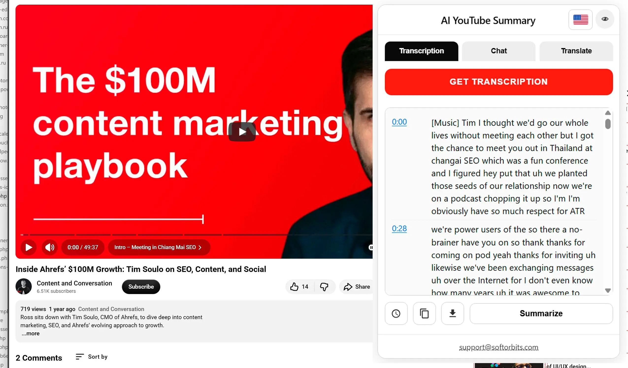 Extraer Texto del Video.