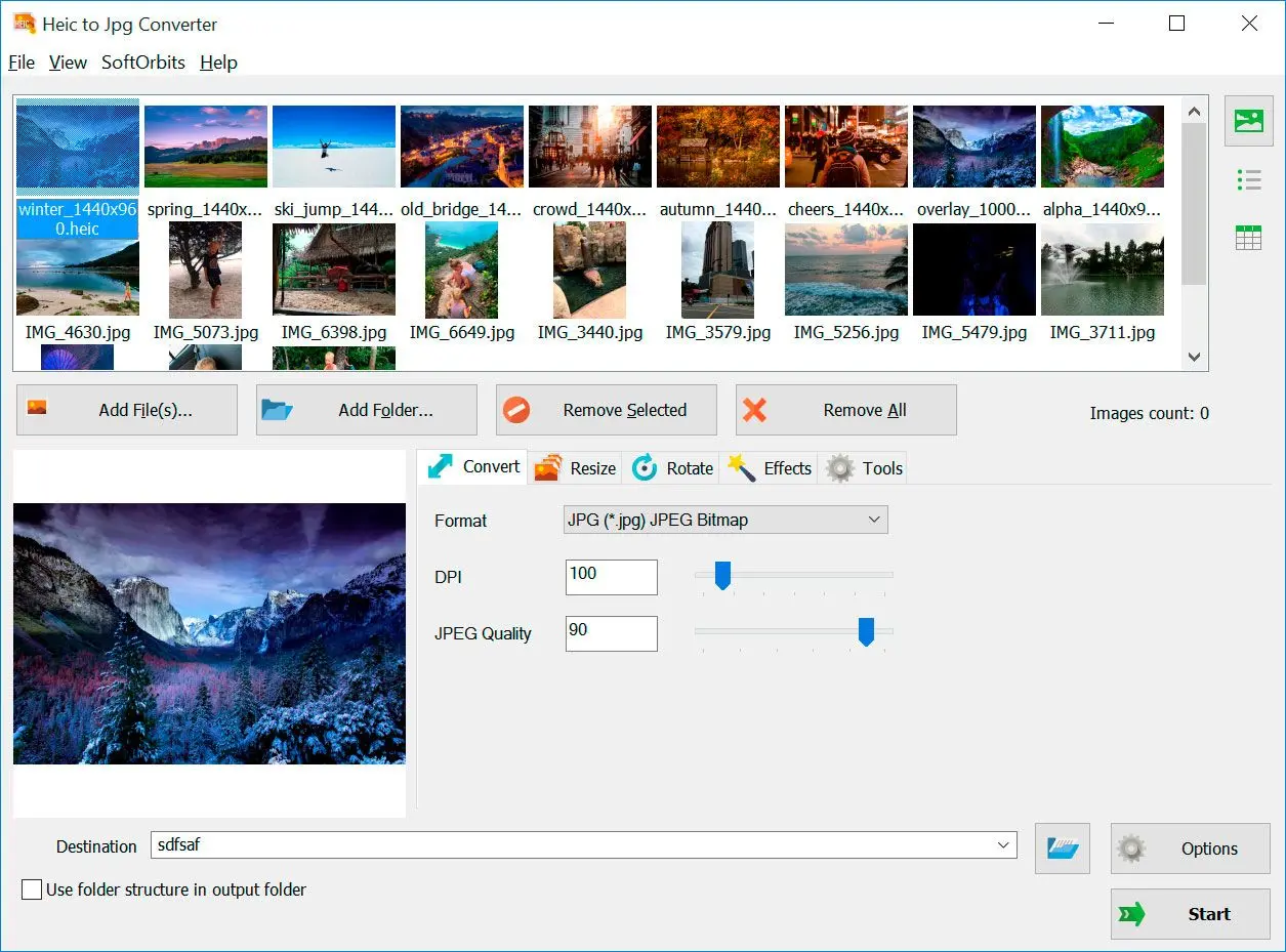 - Abre HEIC fácilmente con SoftOrbits HEIC to JPG Converter - Convierte tus imágenes en segundos.